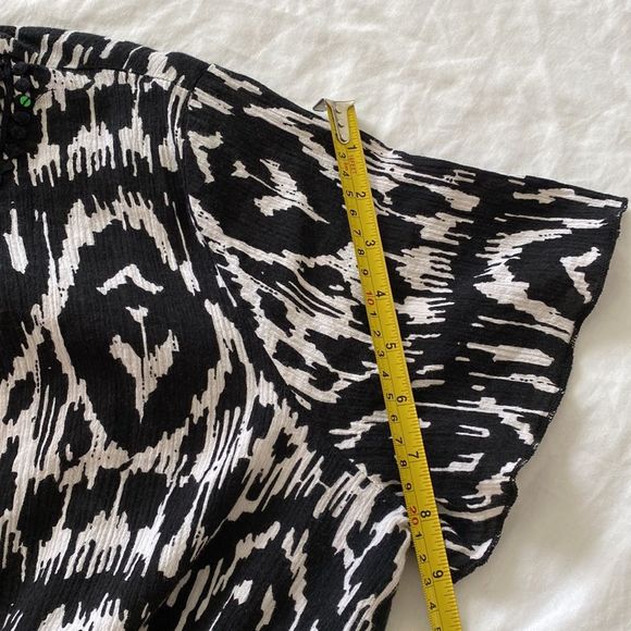 Oso casual two piece skirt, size extra, large, black, and white - Picture 7 of 10